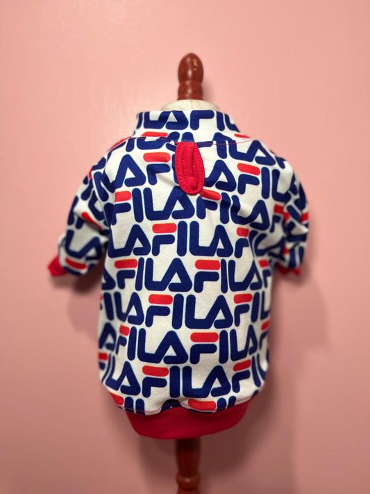 Fila Red & Blue Top