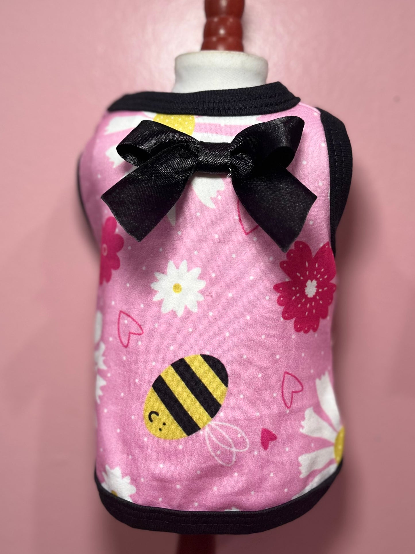 Pink Bees Top