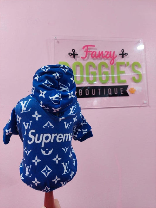 Supu Blue Hoodie