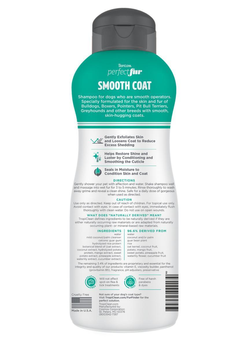 TropiClean Smooth Coat Shampoo
