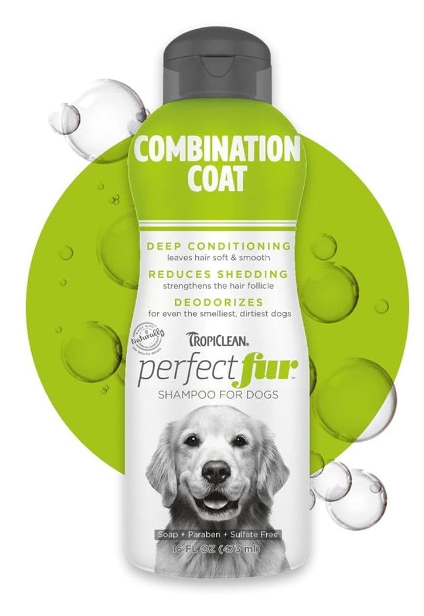 TropiClean Combination Coat Shampoo