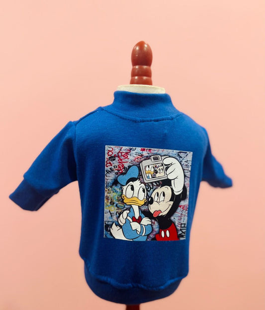 Blue Mickey Shirt