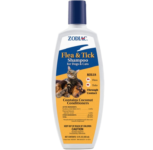 Zodiac Flea & Tick Shampoo (for dogs and cats)