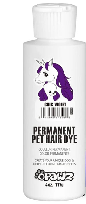 OPAWZ Permanent Pet Hair Dye | Chic Violet