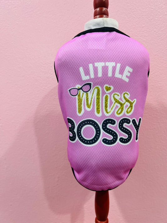 Little Miss Bossy Purple Top