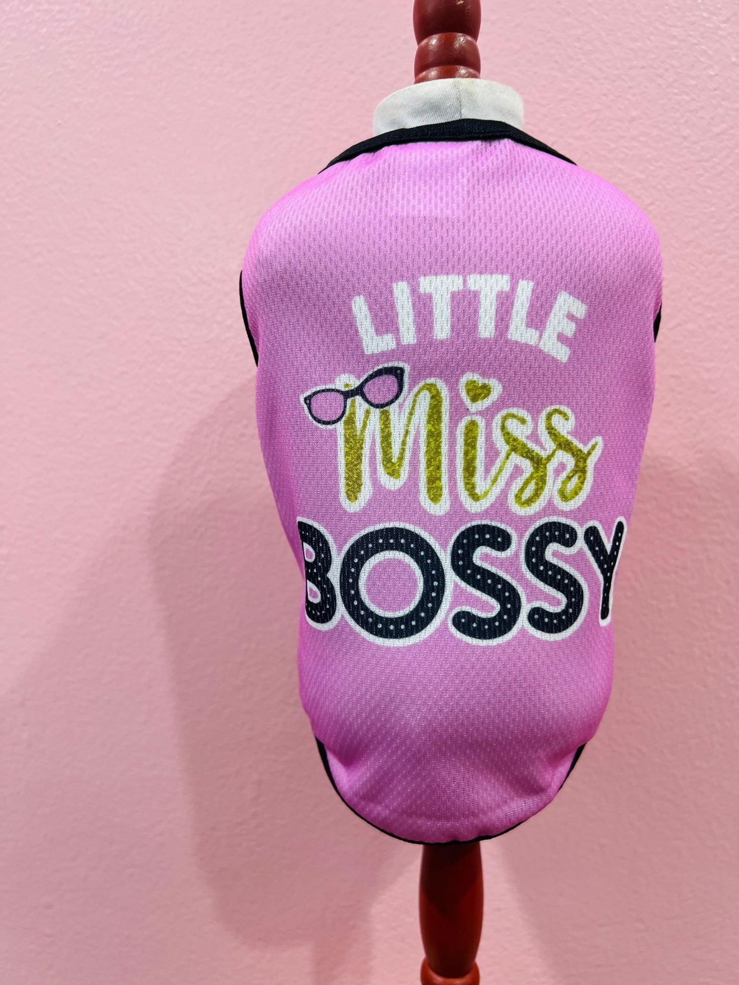 Little Miss Bossy Purple Top