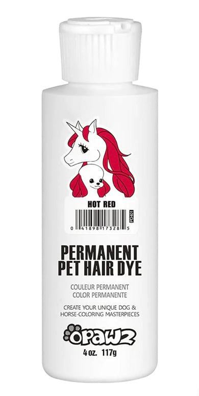OPAWZ Permanent Pet Hair Dye | Hot Red
